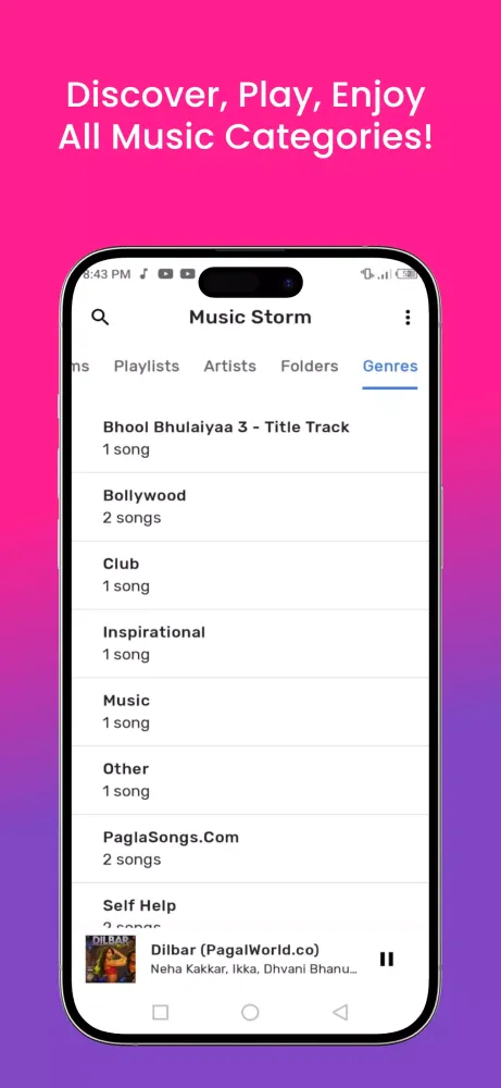 Music Storm 3D–8D Sound Player应用截图