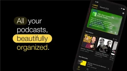 Screenshot di Momento Podcasts