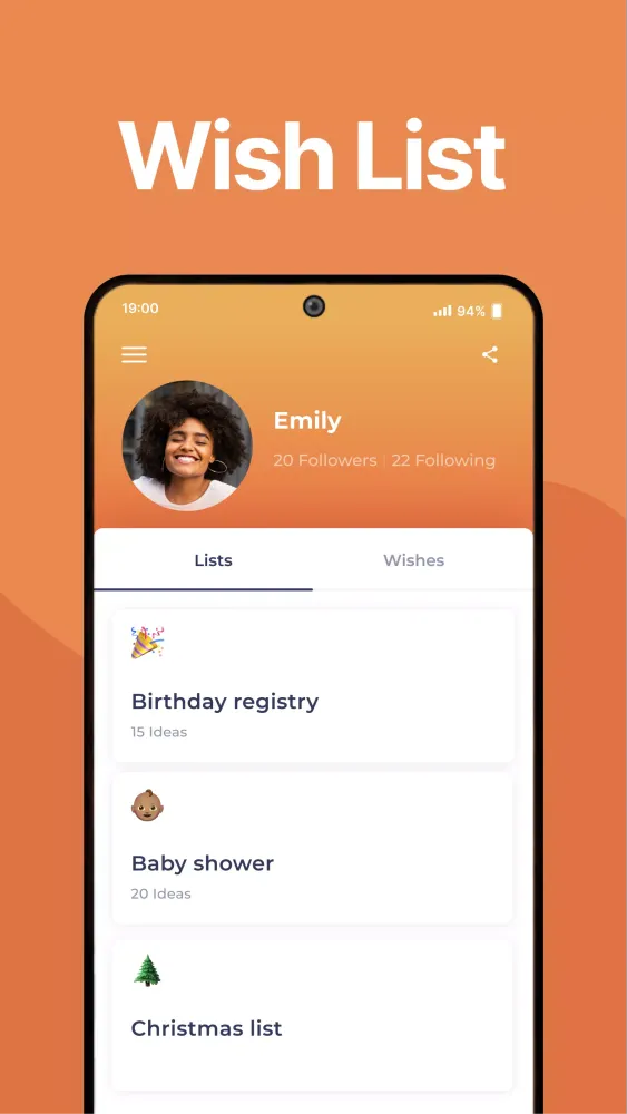 Wishlist・Gift List by Listery Screenshots