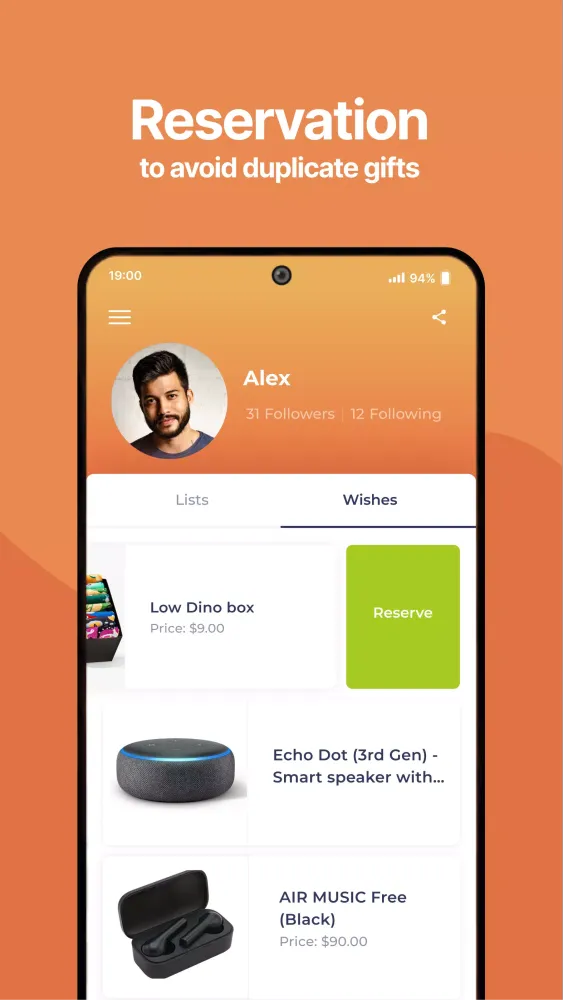 Wishlist・Gift List by Listery Screenshots