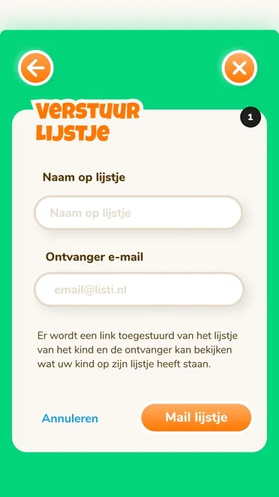Listi Screenshots