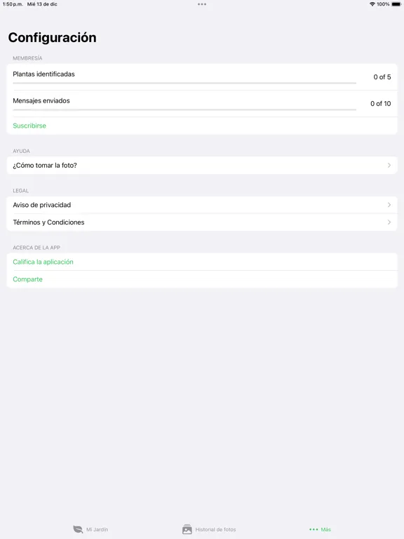 Floratica - Plant identifier iPad  스크린샷