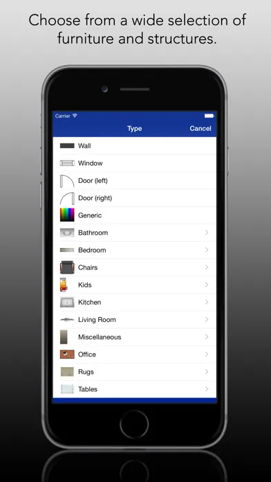 Captures d'écran de Rooms - Easy Room Layouts