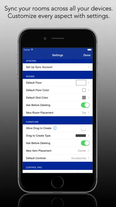 Captures d'écran de Rooms - Easy Room Layouts