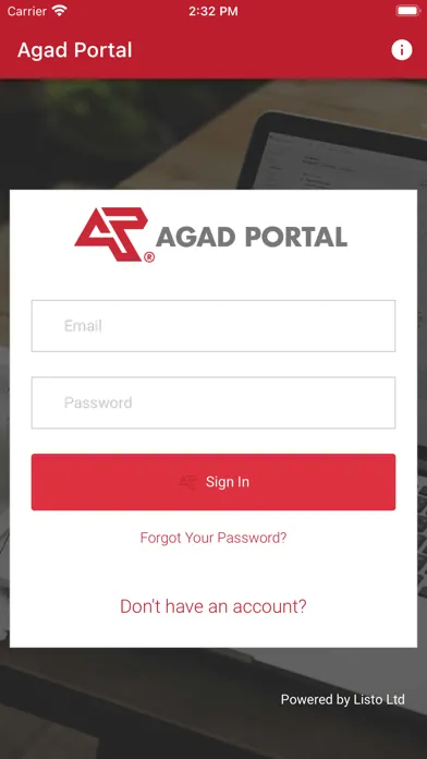 Agad Portal Screenshots