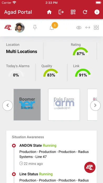 Agad Portal Screenshots