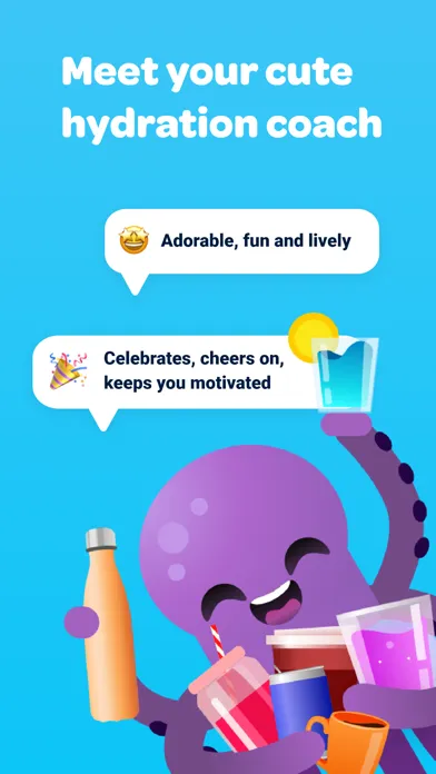 Zrzuty ekranu Waterful® Drink water tracker