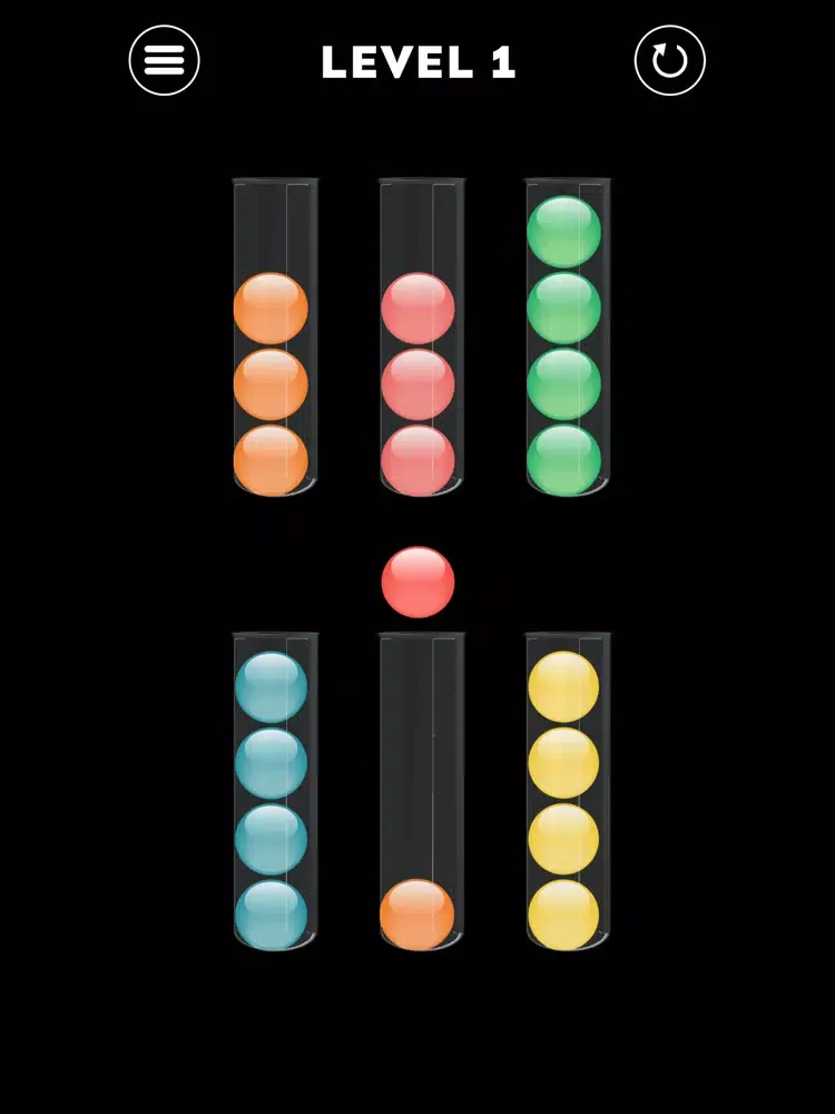 Color Ball Games Rush iPad  स्क्रीनशॉट