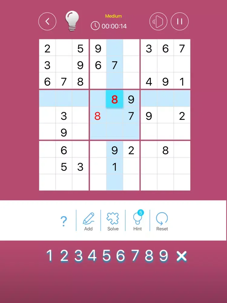 Simple Sudoku Daily iPad  Ekran Görüntüleri