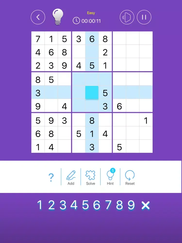 Simple Sudoku Daily iPad  Ekran Görüntüleri
