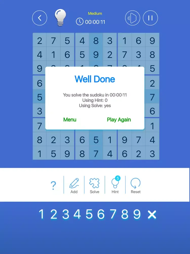 Simple Sudoku Daily iPad  Ekran Görüntüleri