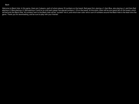 Zrzuty ekranu The Black Hole Game iPad 