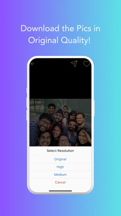 صور The LIT App - AI Photo Sharing