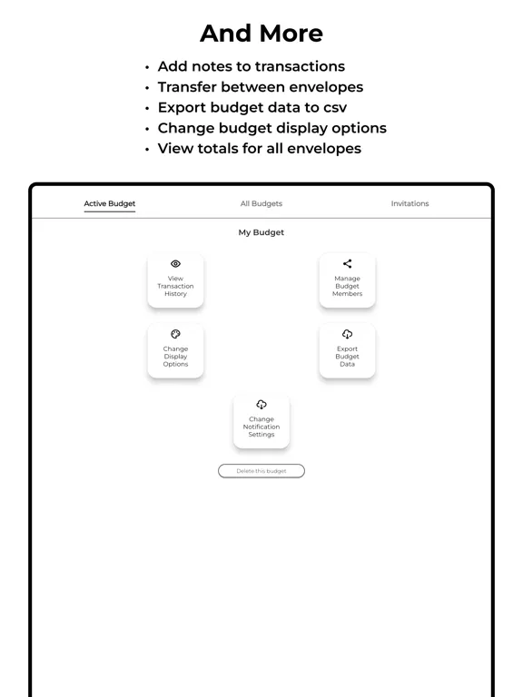 Capturas de pantalla de RealBudget - Envelope Budgets iPad 