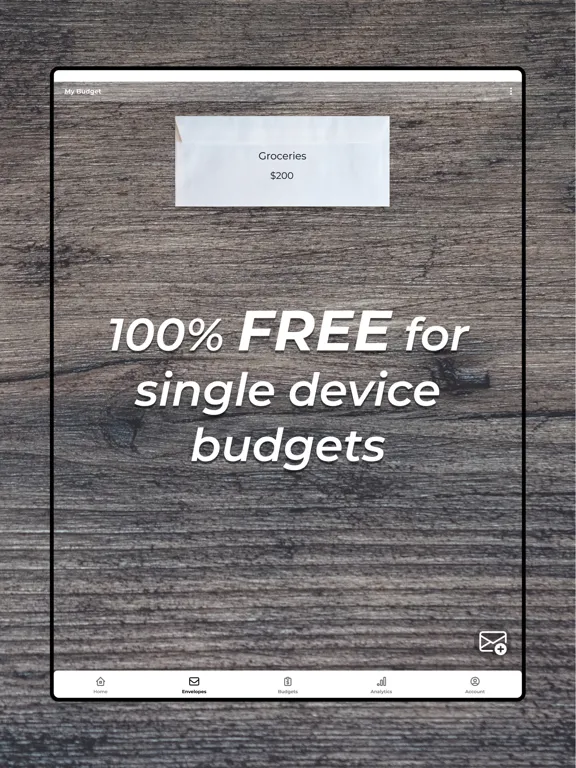Capturas de pantalla de RealBudget - Envelope Budgets iPad 