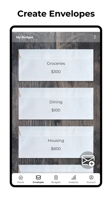Capturas de pantalla de RealBudget - Envelope Budgets