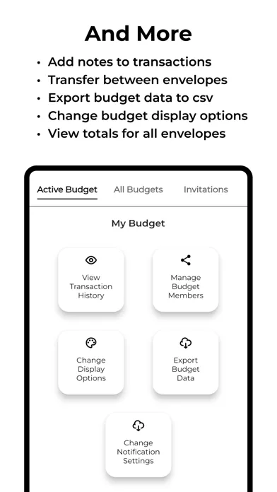 Capturas de pantalla de RealBudget - Envelope Budgets