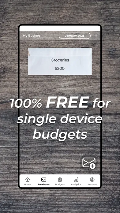 Capturas de pantalla de RealBudget - Envelope Budgets
