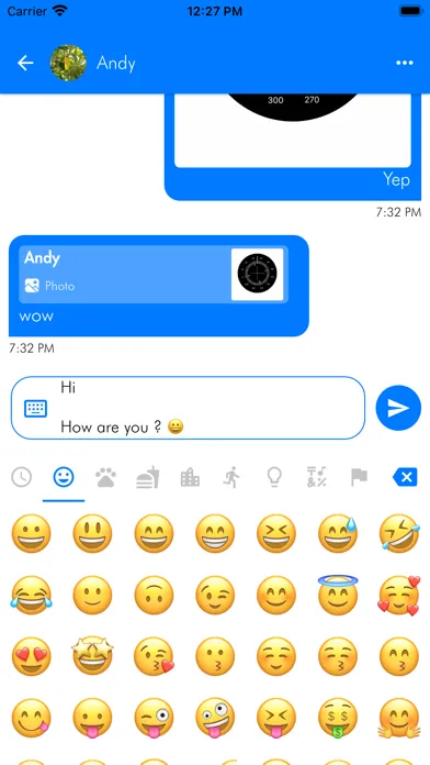 Captures d'écran de Talk Messenger Lite