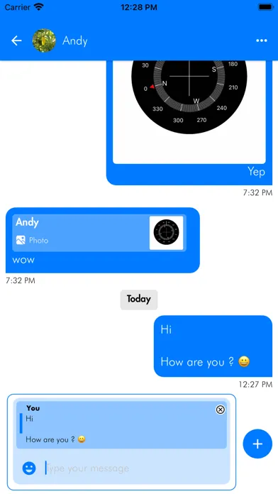 Captures d'écran de Talk Messenger Lite
