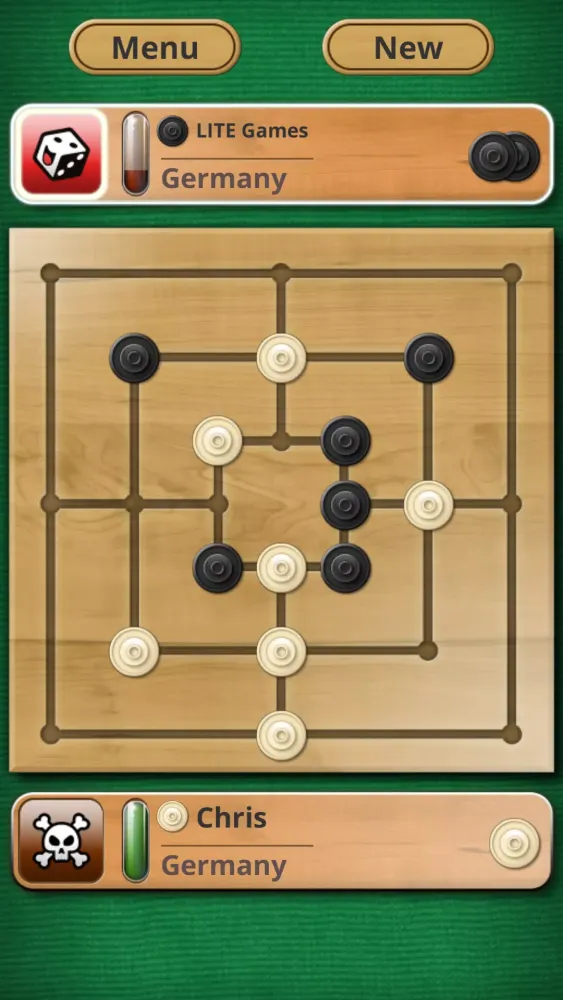 Nine men's Morris (Mills) Screenshots