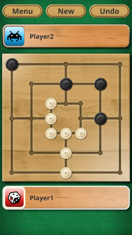 Nine men's Morris (Mills) Screenshots