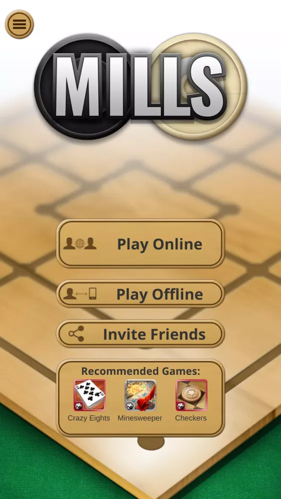 Nine men's Morris (Mills) Screenshots