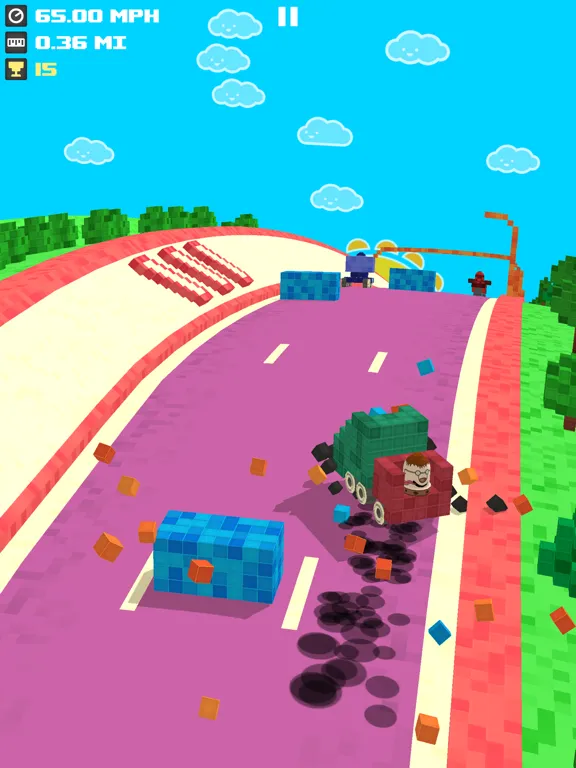 Out of Brakes - Endless Racer iPad 应用截图