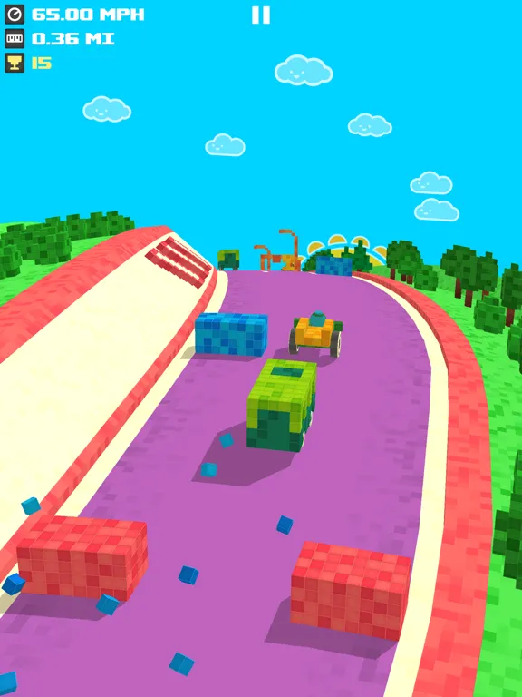 Out of Brakes - Endless Racer iPad 应用截图