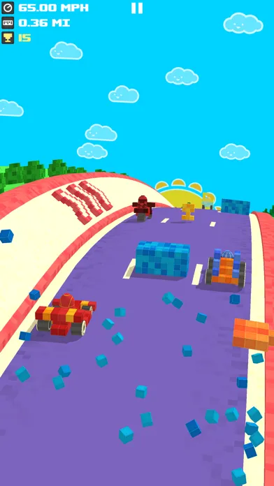 Out of Brakes - Endless Racer应用截图
