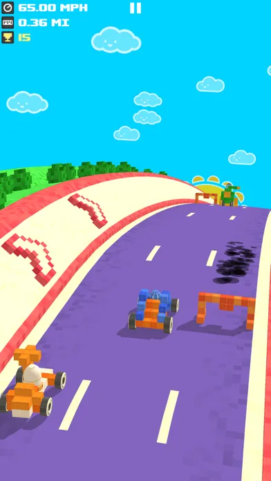 Out of Brakes - Endless Racer应用截图