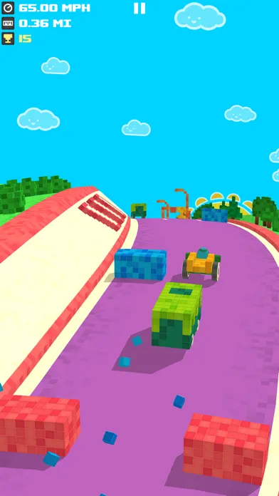 Out of Brakes - Endless Racer应用截图