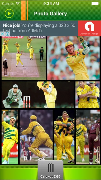 Cricket365 - Australia Screenshots