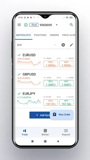 LiteFinance cTrader 스크린샷
