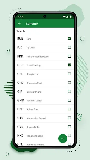 Capturas de pantalla de Forex currency converter