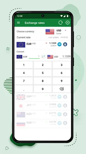 Capturas de pantalla de Forex currency converter