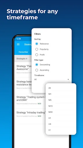 Zrzuty ekranu Forex – trading strategies