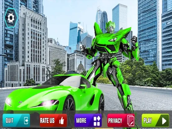 Capturas de tela do Robots War Game: Mech Battle iPad