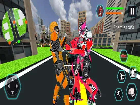 Capturas de tela do Robots War Game: Mech Battle iPad