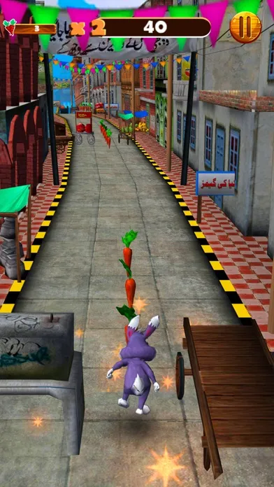Bunny Street Runner Dash 3D应用截图