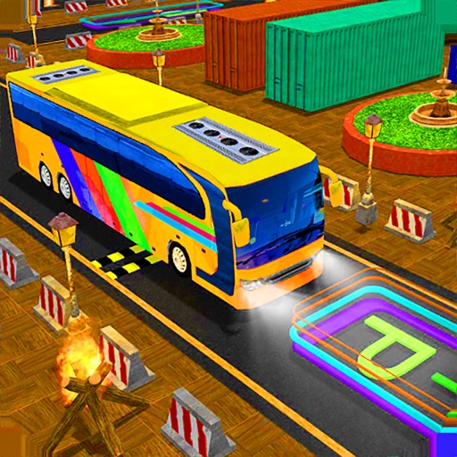 Coach Bus Parking Simulator 3D