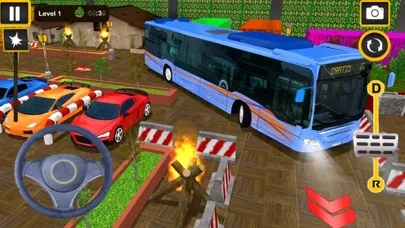 Captures d'écran de Coach Bus Parking Simulator 3D
