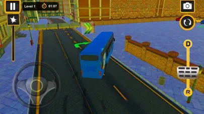 Captures d'écran de Coach Bus Parking Simulator 3D