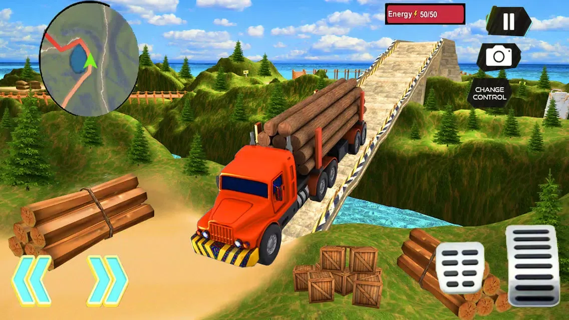 Capturas de pantalla de USA Offroad Truck:Cargo loader