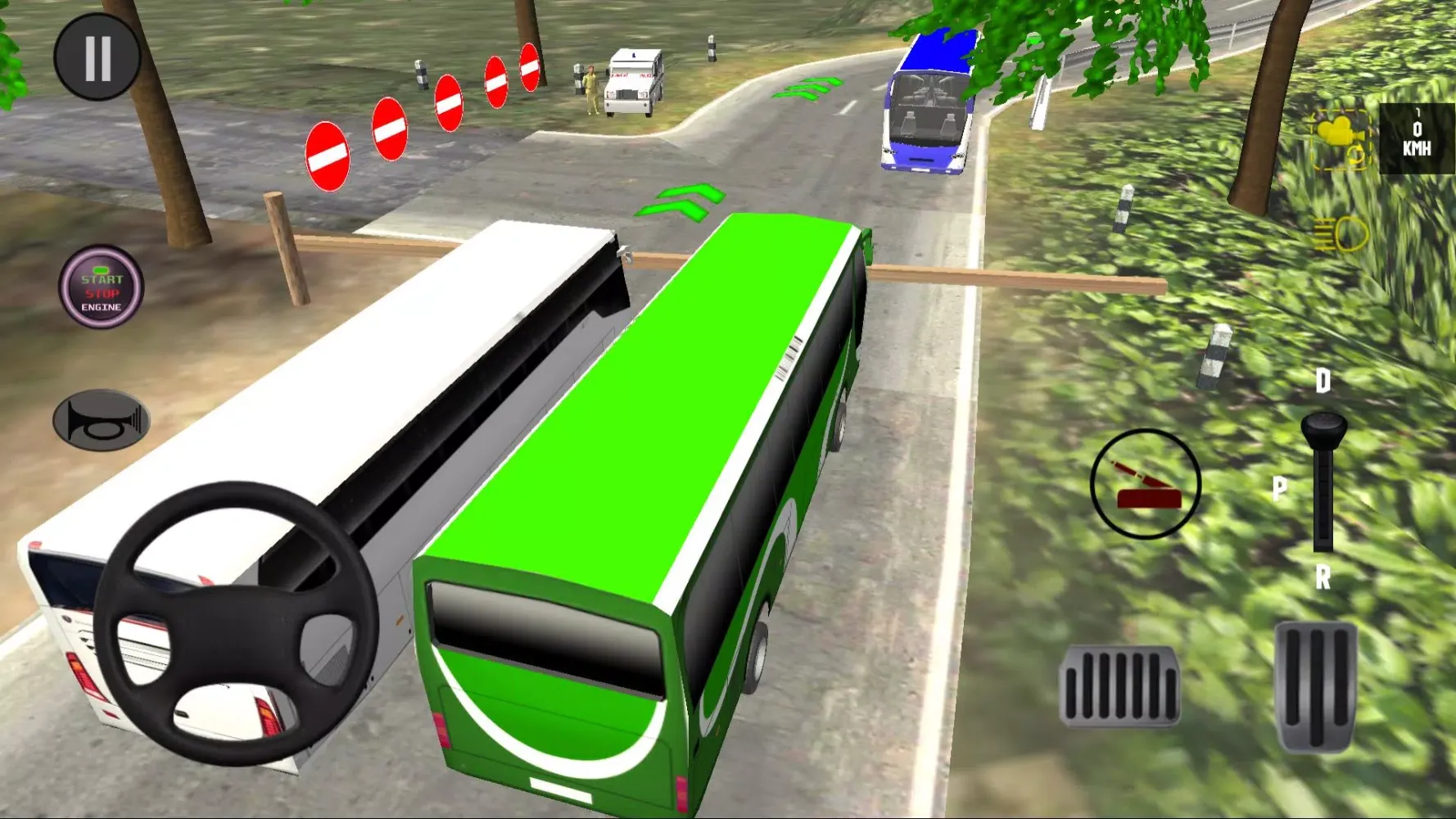 Mountain bus driving India3D Ekran Görüntüleri
