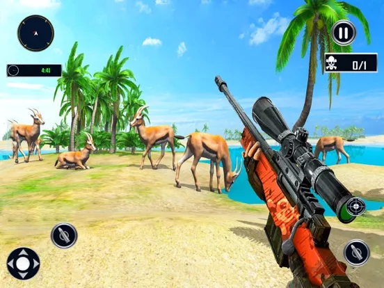 Скриншоты Wild Animal Hunting Clash 2024 iPad 