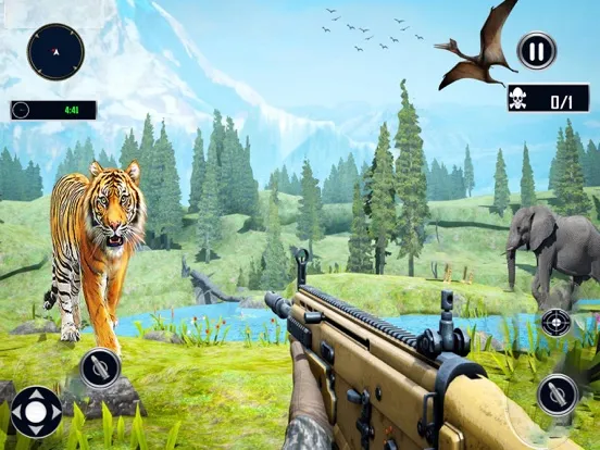 Скриншоты Wild Animal Hunting Clash 2024 iPad 