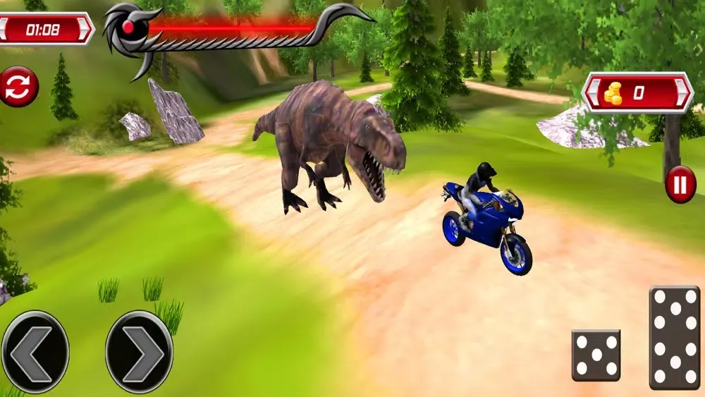 Ảnh chụp màn hình của Offroad Dirt Stunt Bike Racing