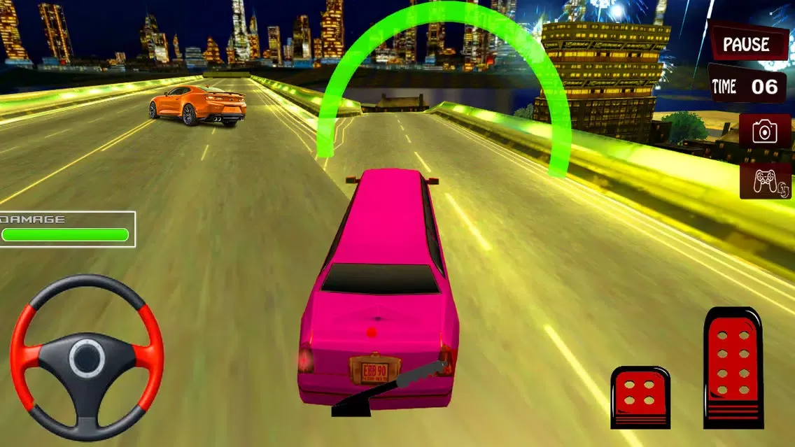 Ảnh chụp màn hình của Limo City Car Driver Simulator