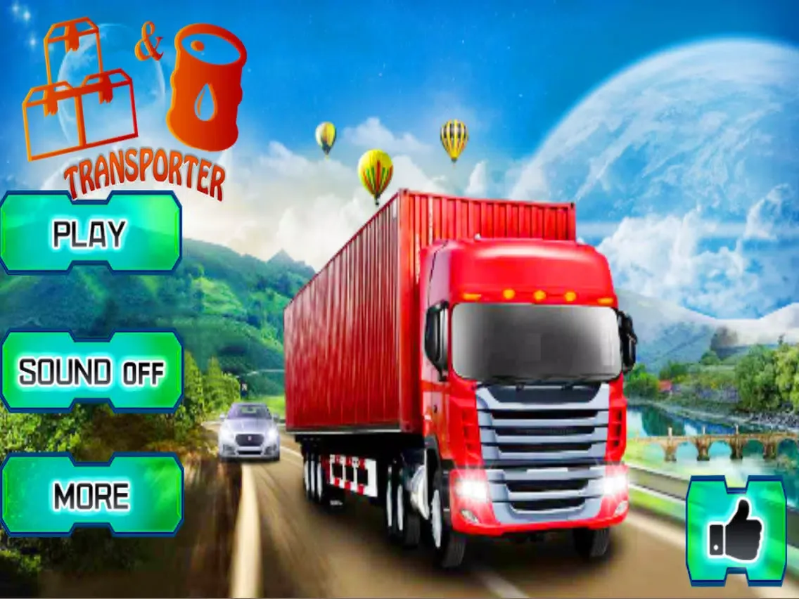 Ảnh chụp màn hình của Pak Cargo Truck Driving Sim 3D iPad 
